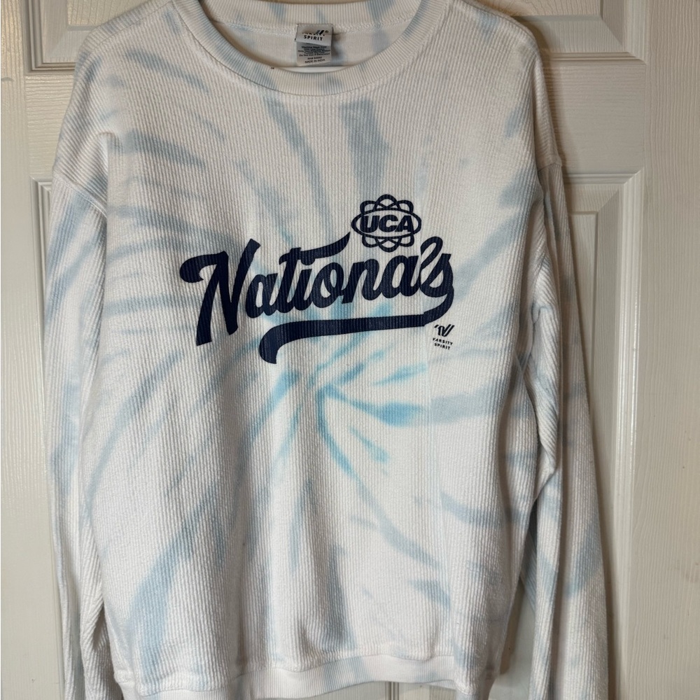 Varsity Spirit UCA Nationals Tie-Dye Sweatshirt size small